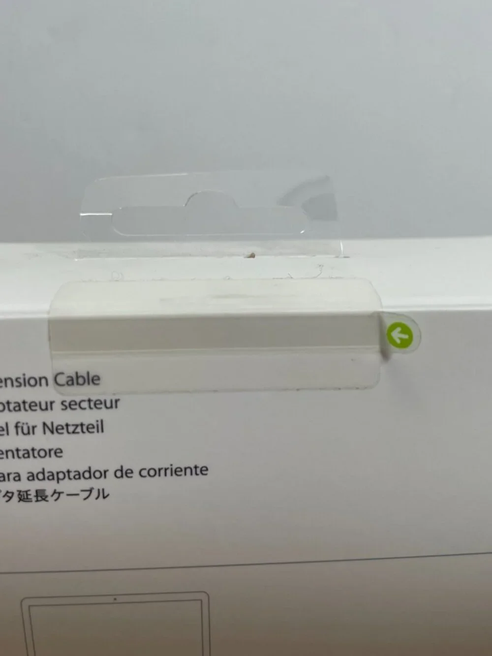 Apple Power Adapter Extension Cable A1689 MK122LL/A White Authentic